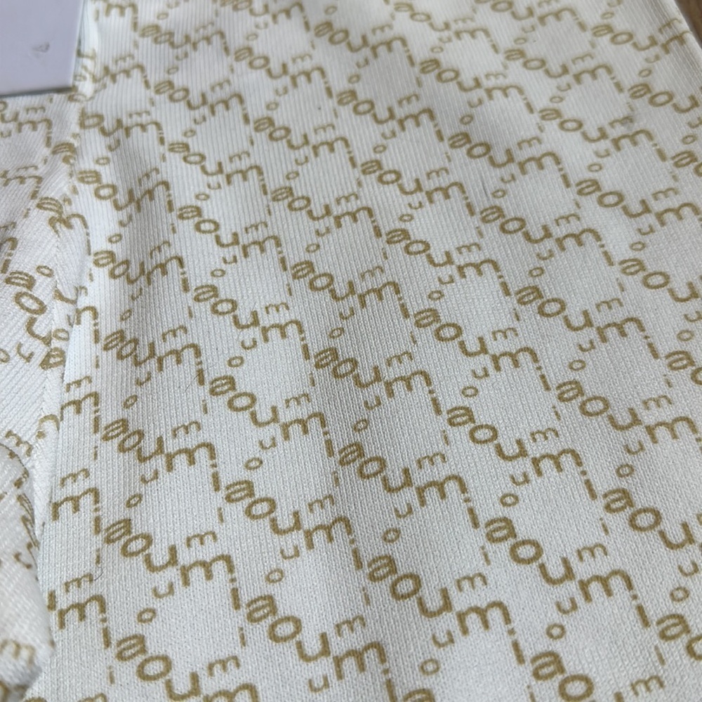 Miaou Cream Patterned Capris - image 6